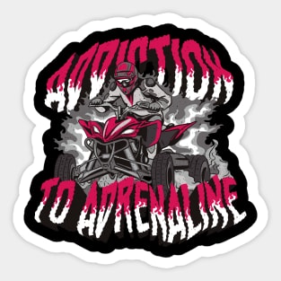 Adrenaline Junkie Sticker